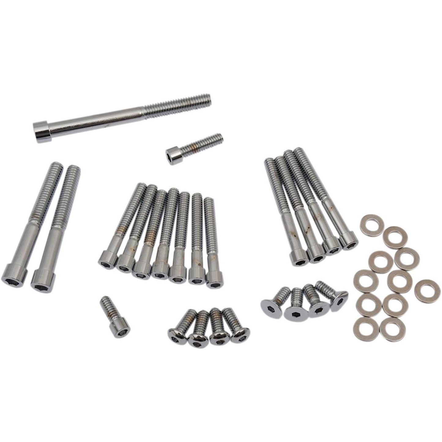 Drag Specialties Side Cover Set Polished 91-03 XL [MPN: DS-190863S]_253475