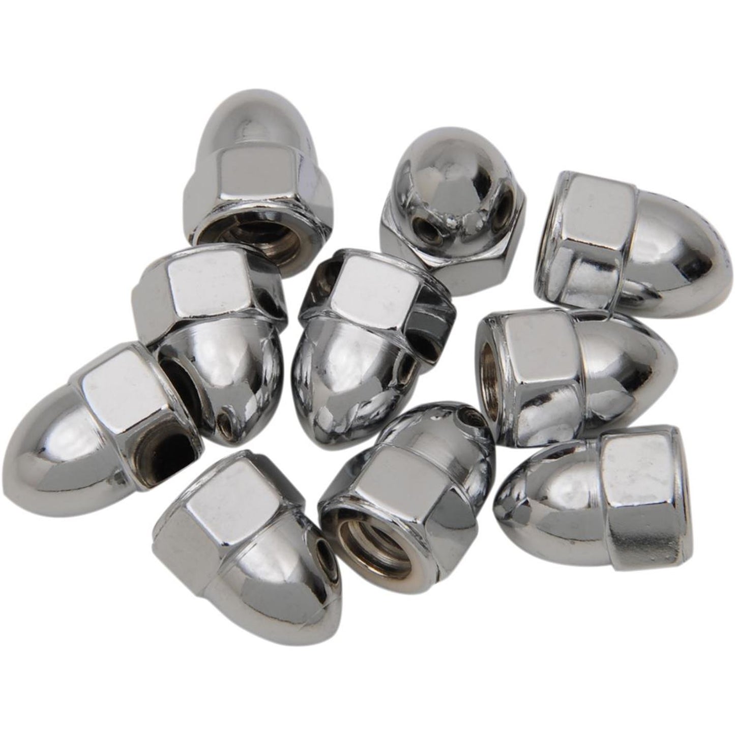 Drag Specialties 1/4-28 Acorn Nut Chrome DS-190854_253477