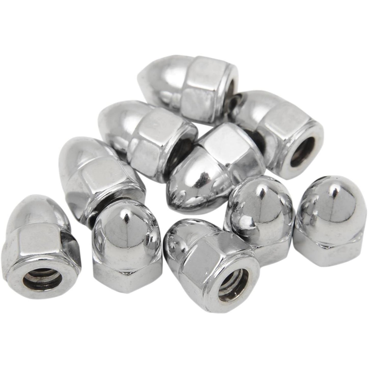 Drag Specialties 10-24 Acorn Nut Chrome DS-190851_253496