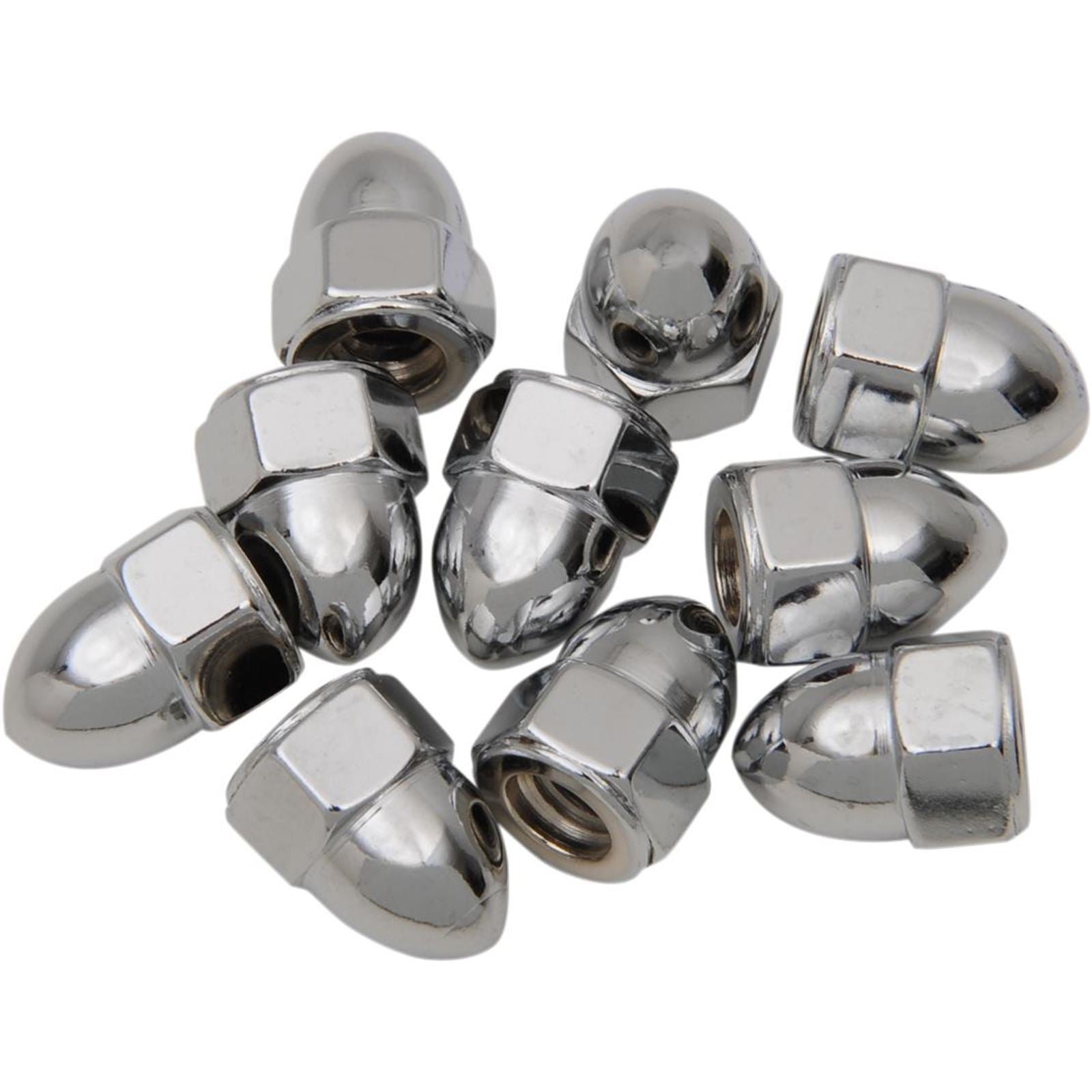Drag Specialties 1/4-20 Acorn Nut Chrome DS-190853_253499