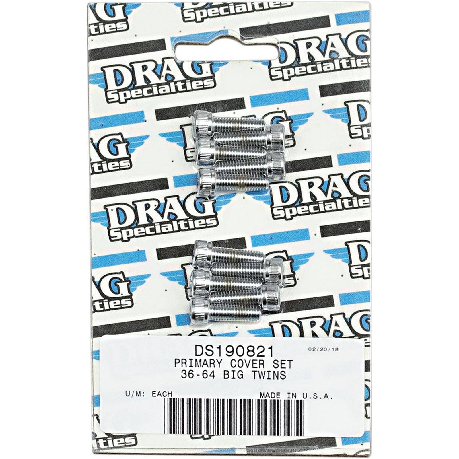 Drag Specialties Socket Head Primary Cover 36-64 Big Twin DS-190821_253522