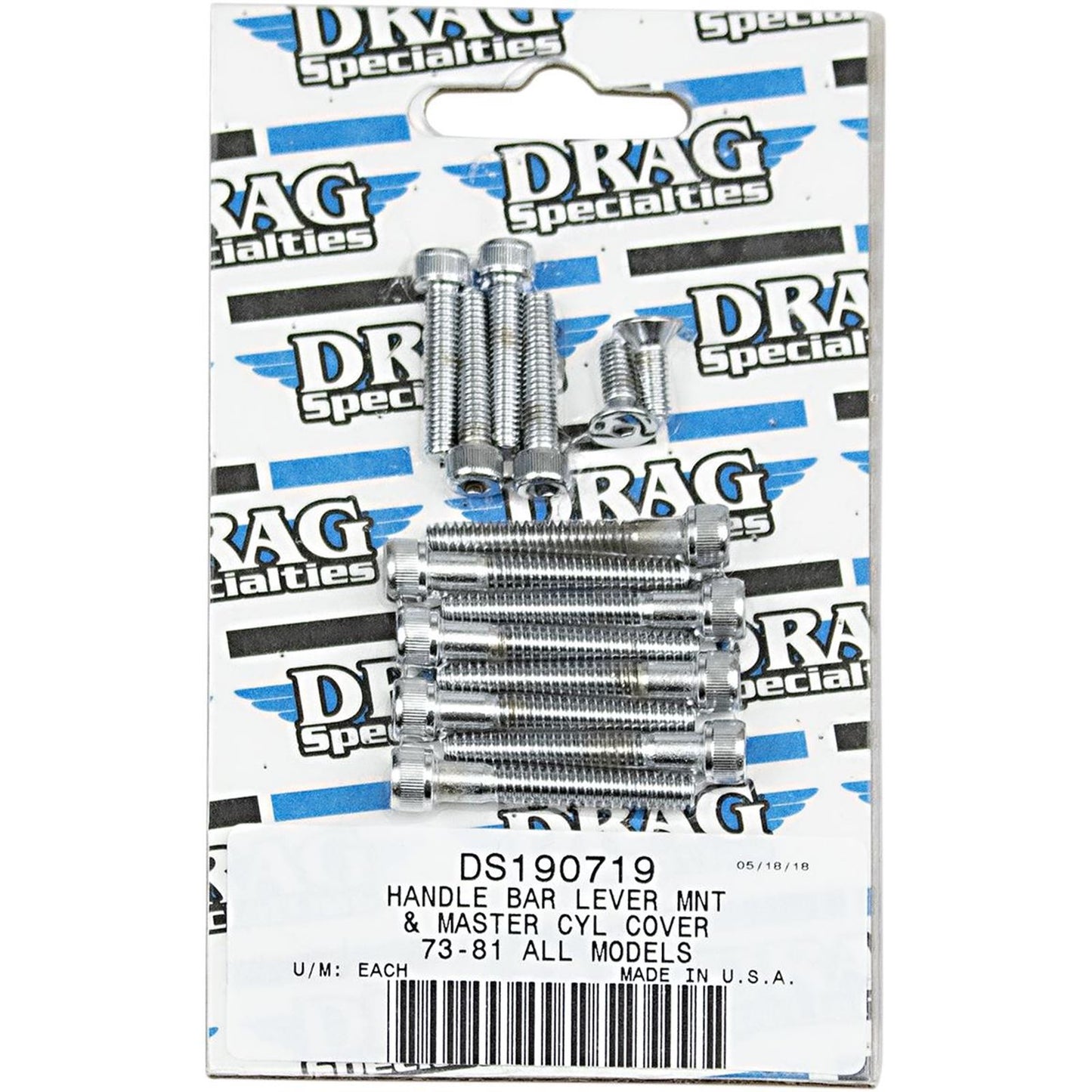 Drag Specialties Socket Head Handlebar Lever+Cylinder-81 DS-190719_253575