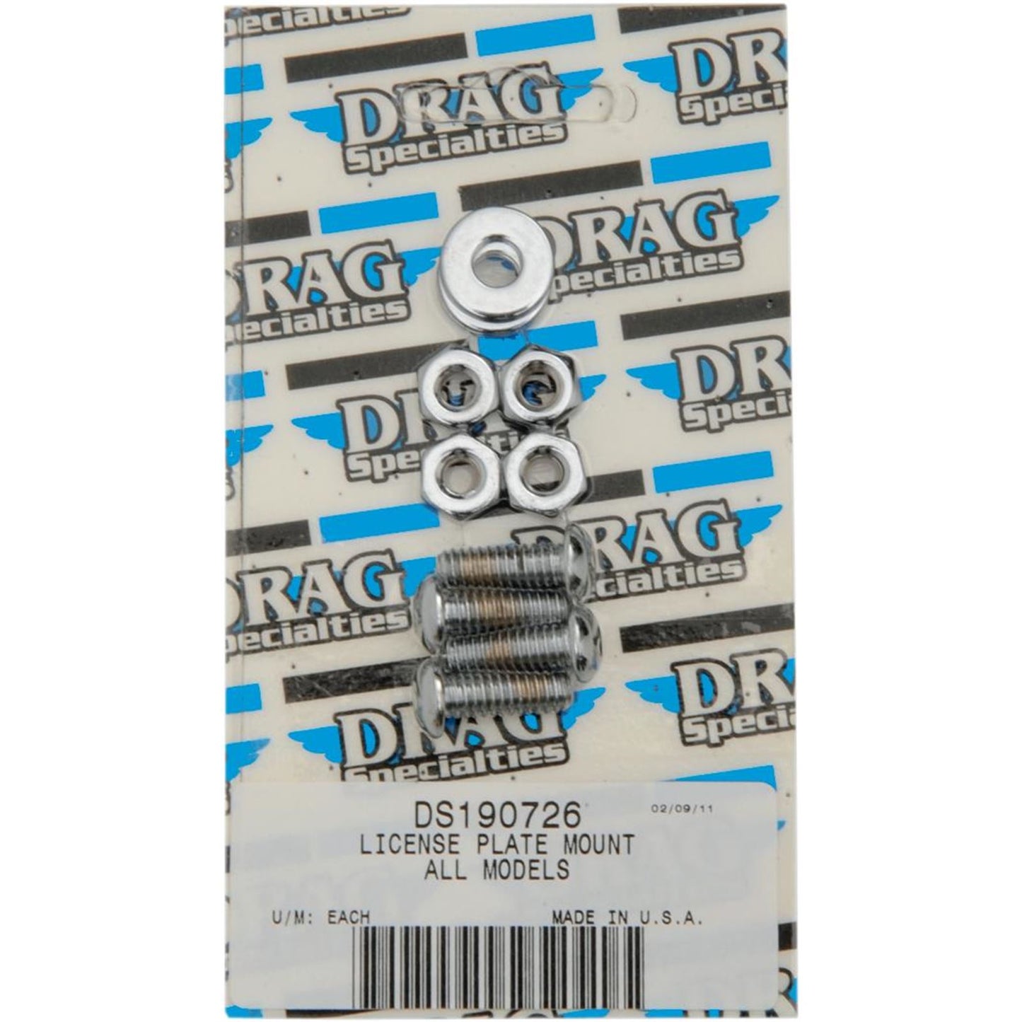 Drag Specialties Socket Head License Plate Mount DS-190726_253577