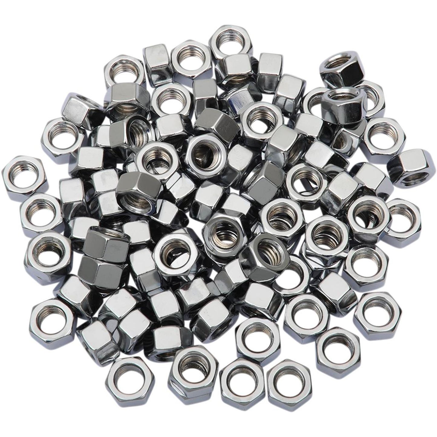 Drag Specialties 3/8"-16 Chrome Hex Nut DS-190661_253595