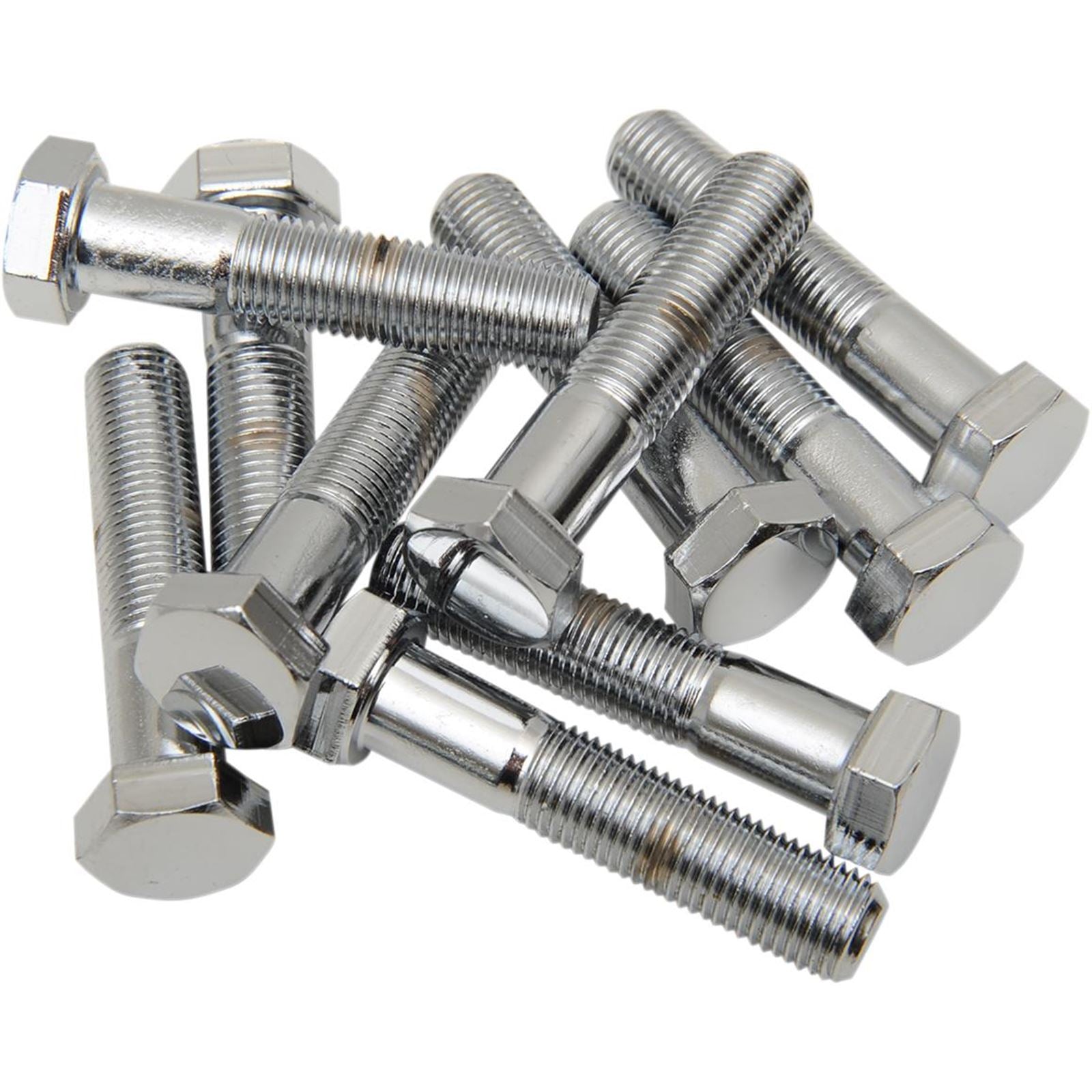 Drag Specialties 3/8-24x1 3/4 Chrome Hex Head DS-190648_253613