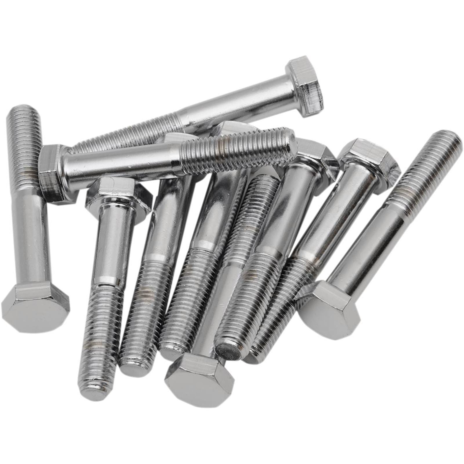 Drag Specialties 5/16-24x1 3/4 Chrome Hex Head DS-190641_253620
