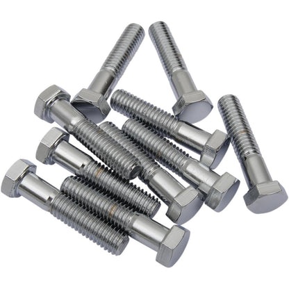 Drag Specialties 3/8"-16x13/4" Chrome Hex Head DS-190623_253659