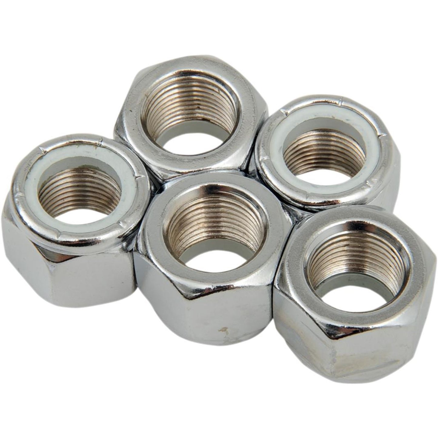 Drag Specialties 5/8-18 Chrome Nylon Nut DS-190532_253886