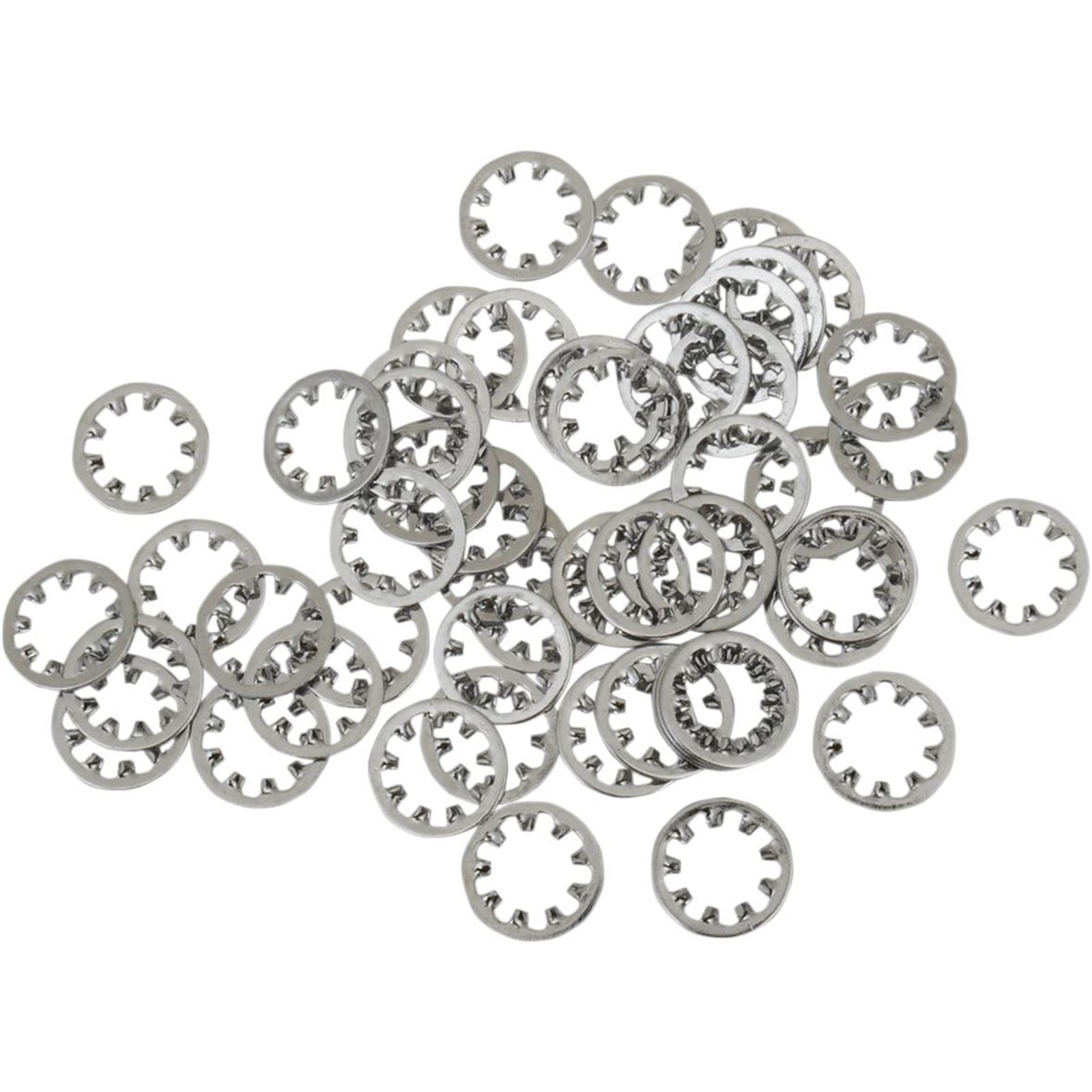 Drag Specialties Chrome #10 Inside Star Washer DS-190505_253916