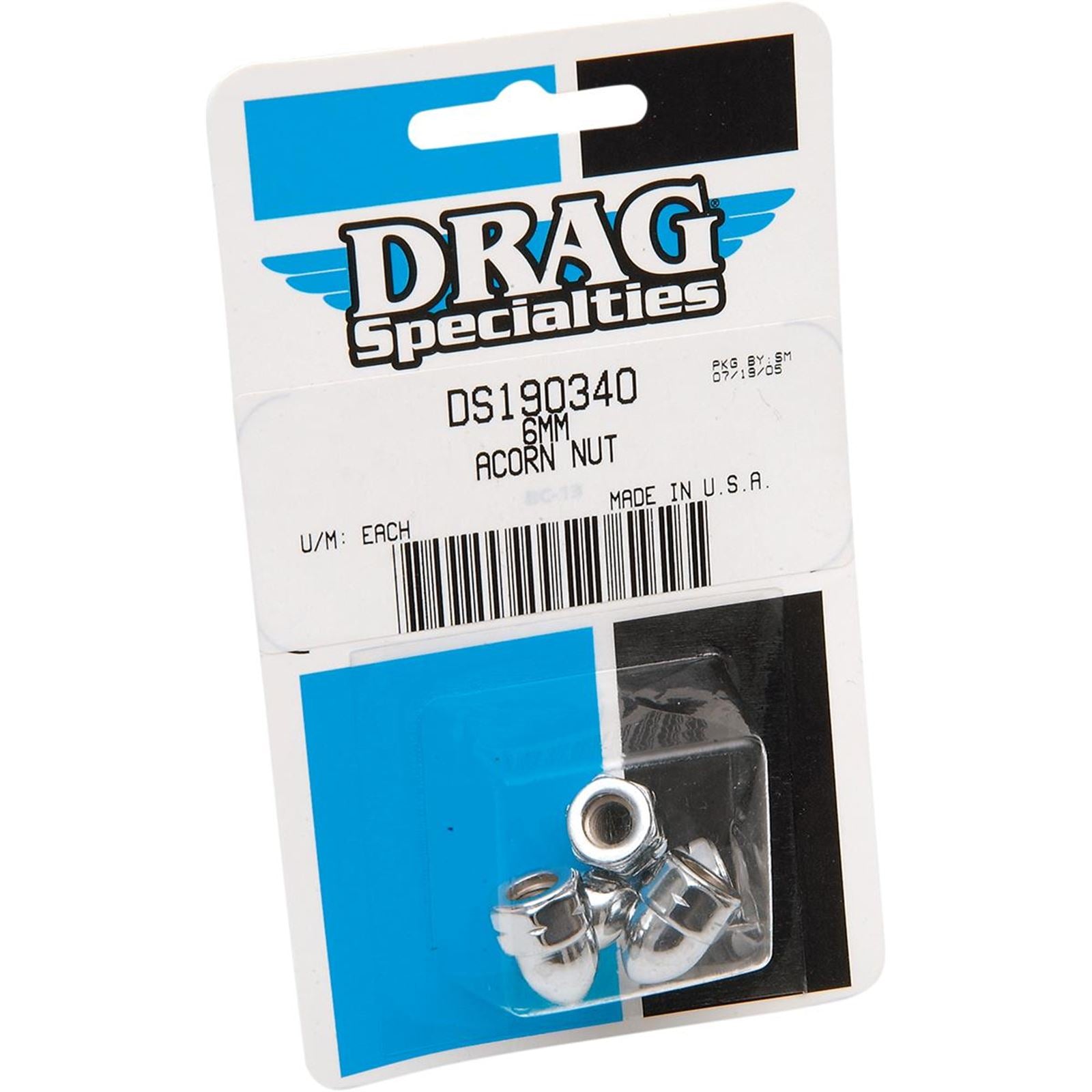 Drag Specialties Acorn 6 mm (5) DS-190340_253936