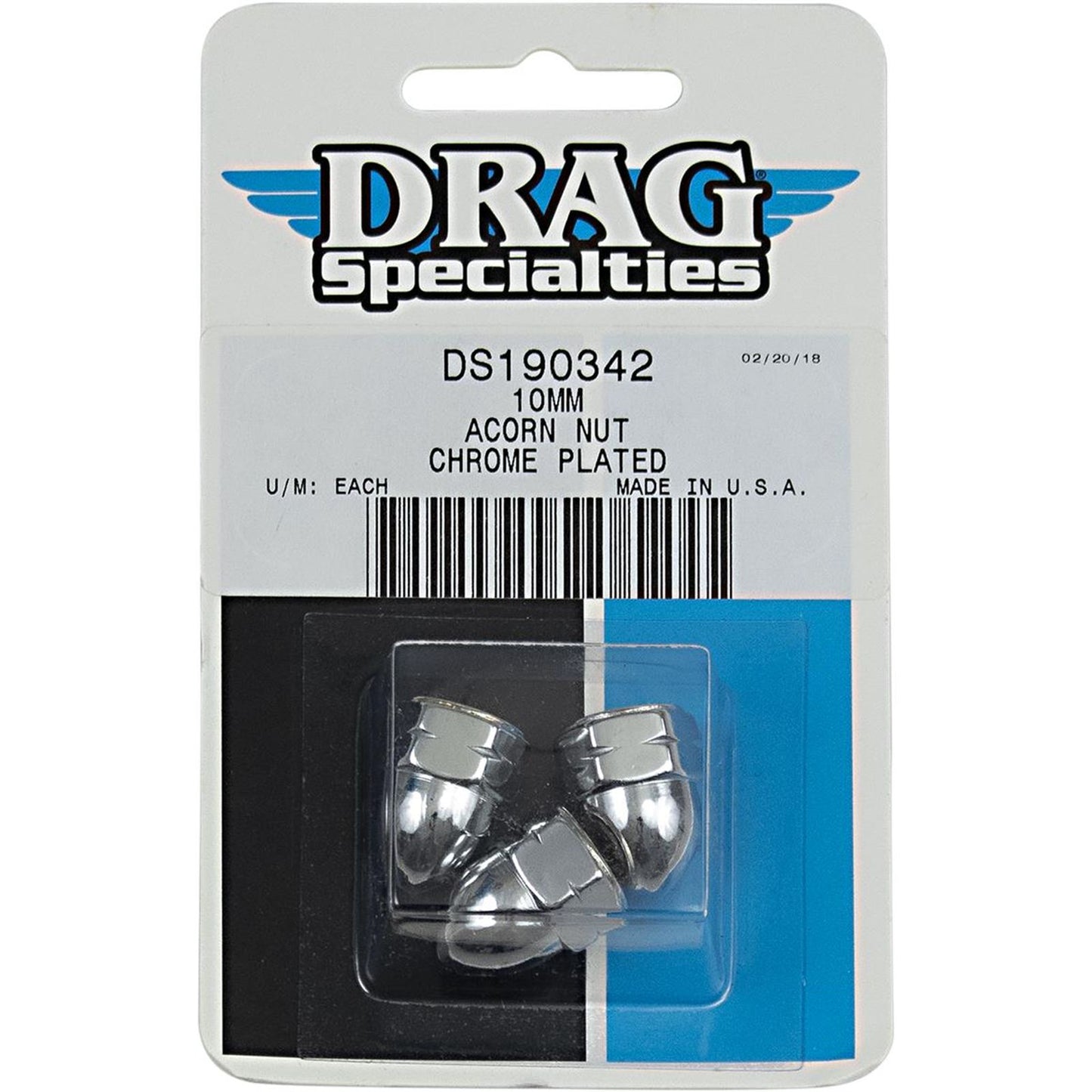 Drag Specialties Acorn 10 mm (3) DS-190342_253938