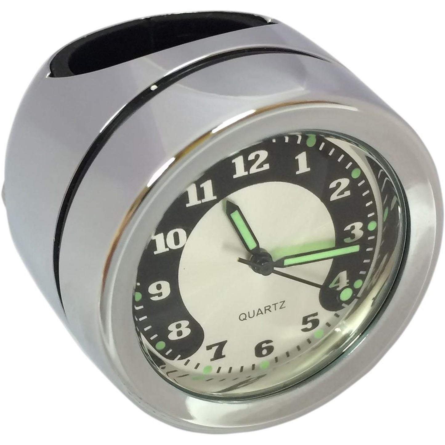 Drag Specialties Handlebar Mount Clock - Chrome - For 1" Bar 2212-0725_254017