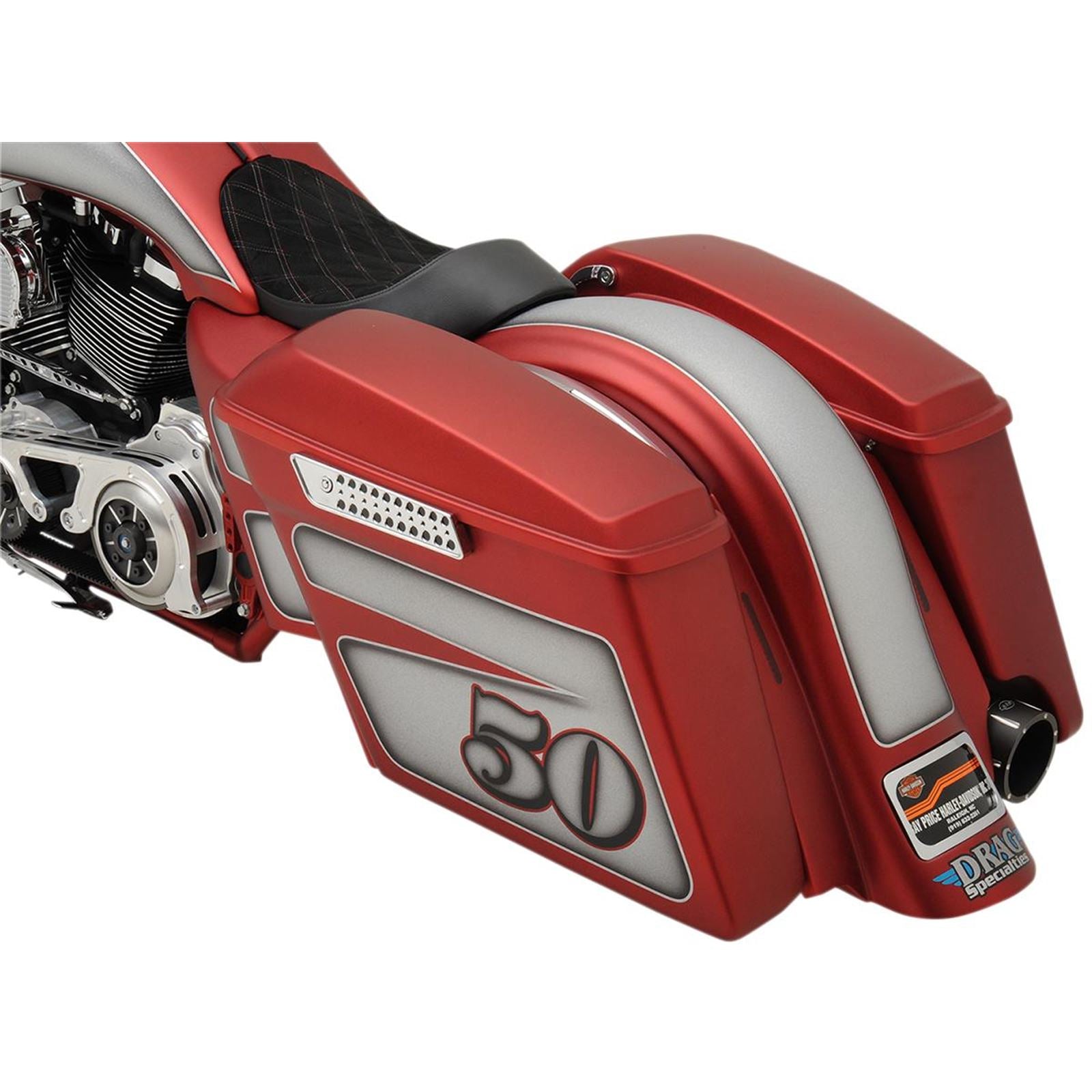 Drag Specialties Saddlebag Extend Left 14-19 3501-1051_254094