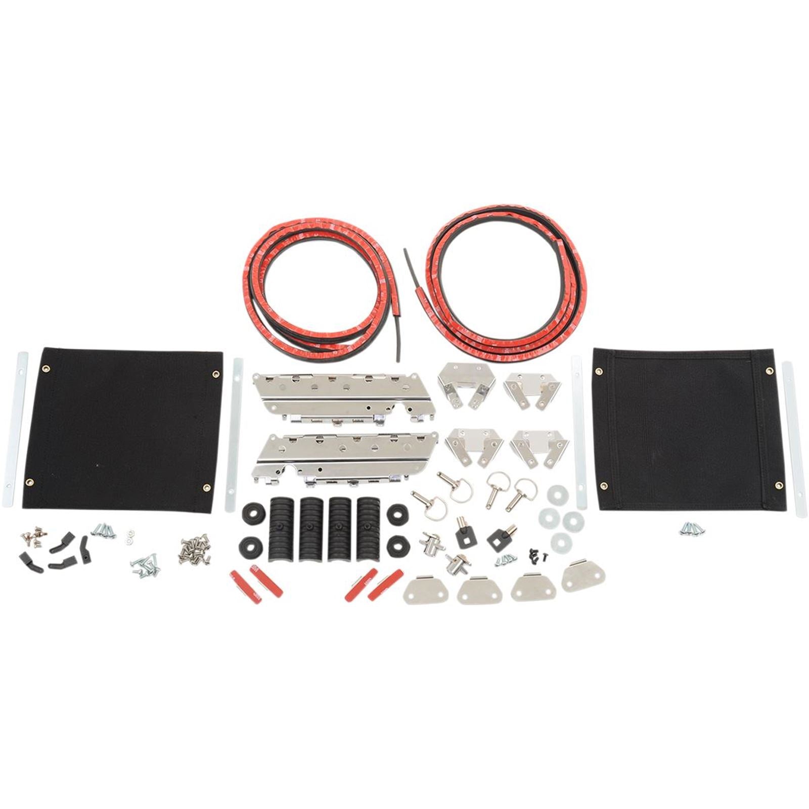 Drag Specialties Saddlebag Hardware with Tether 3501-1083_254096