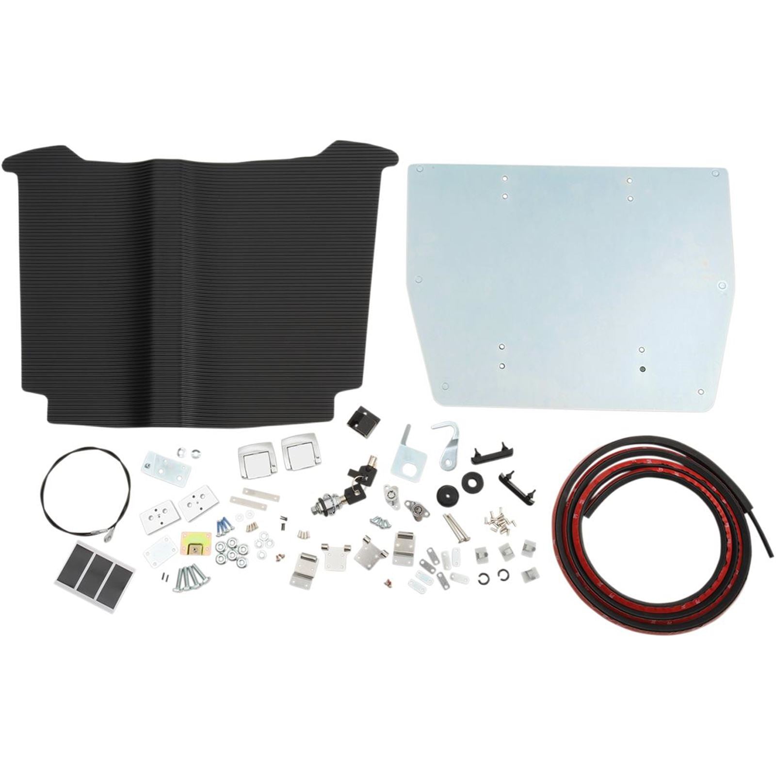 Drag Specialties Tour-Pak Hardware with Locks for Harley-Davidson Electra Glide 3516-0208_254170