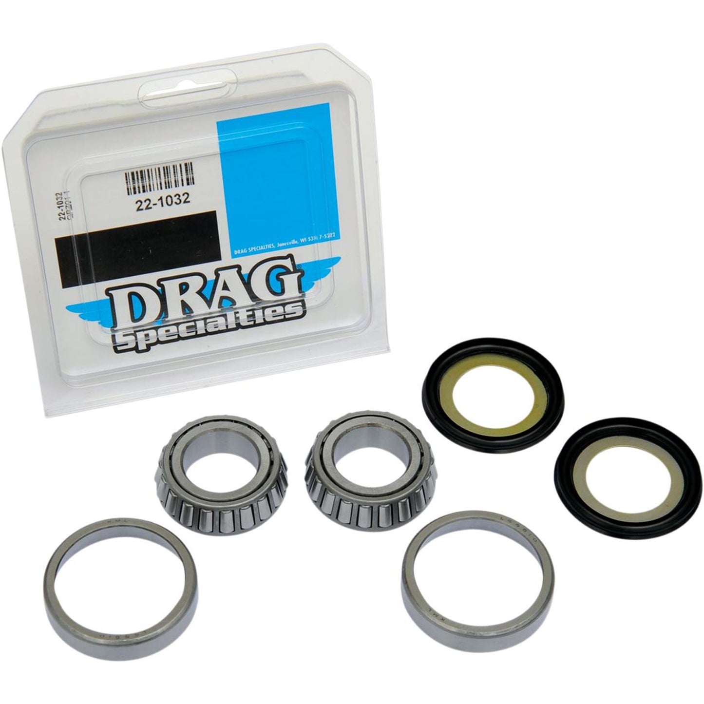 Drag Specialties Neck Post Bearing and Race Kit 22-1032_254218