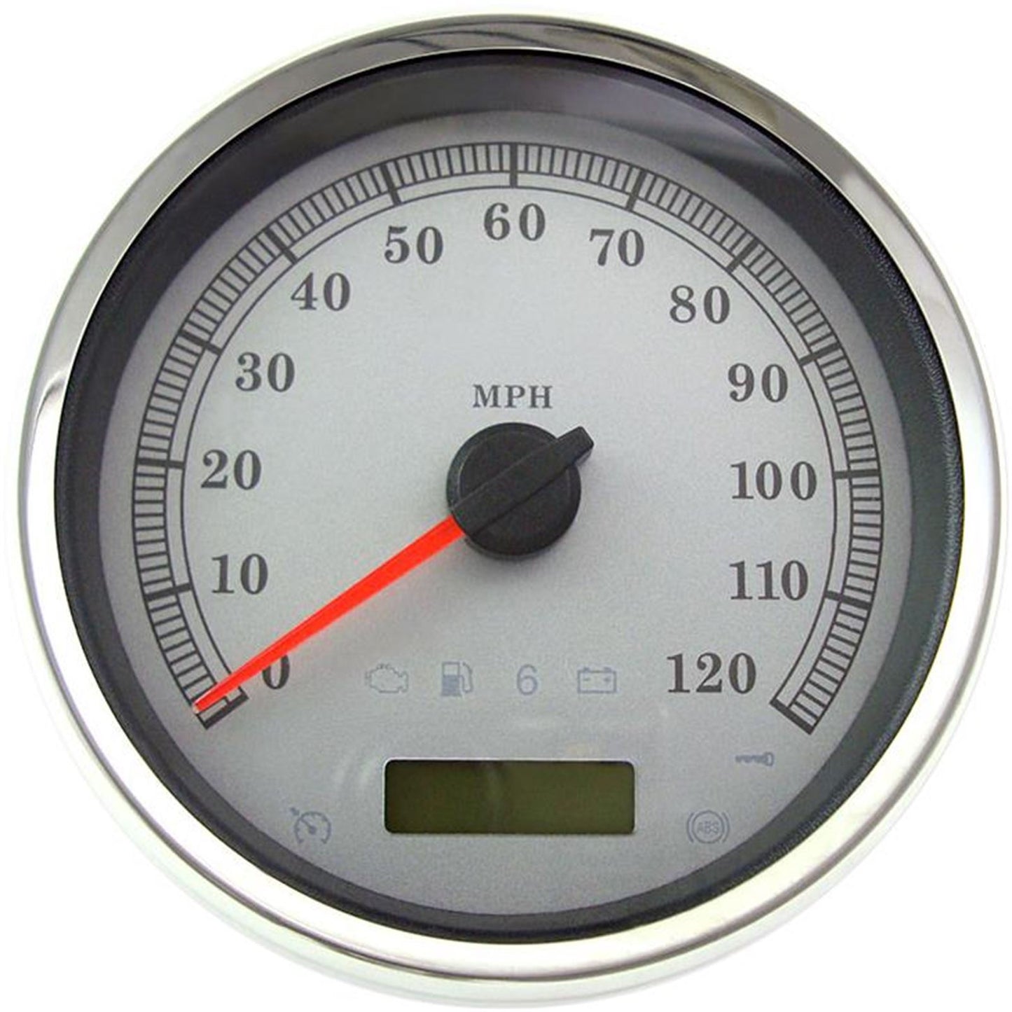 Drag Specialties Speedometer Silver MPH RK 2210-0463_254226