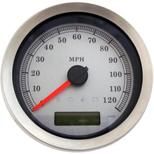 Drag Specialties Speedometer Silver MPH XL 2210-0459_254234