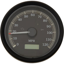 Drag Specialties 3-3/8" MPH Universal Programmable Electronic Speedometer - Black 2210-0389_254246