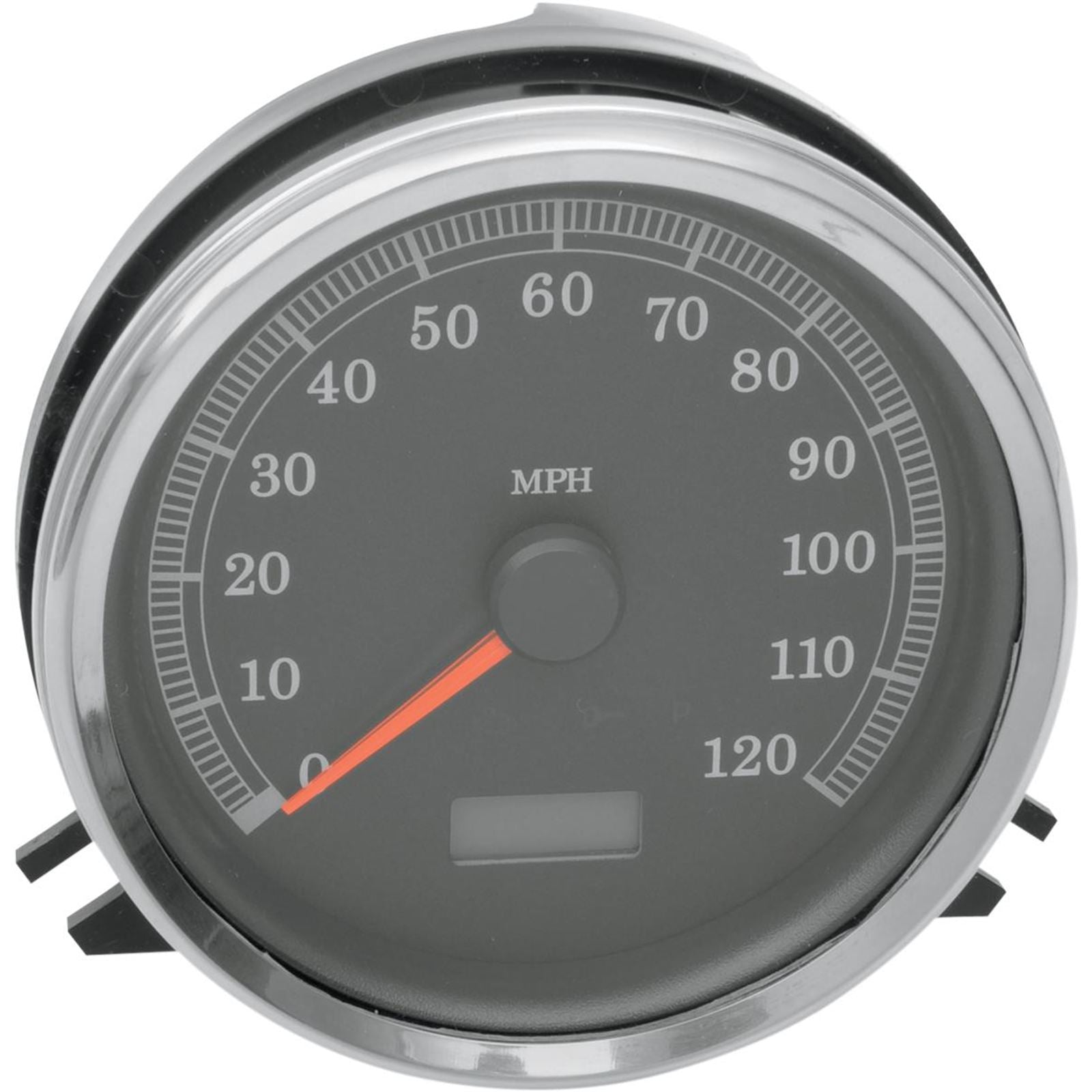 Drag Specialties Electronic MPH Speedometer - Black Face 2210-0104_254297