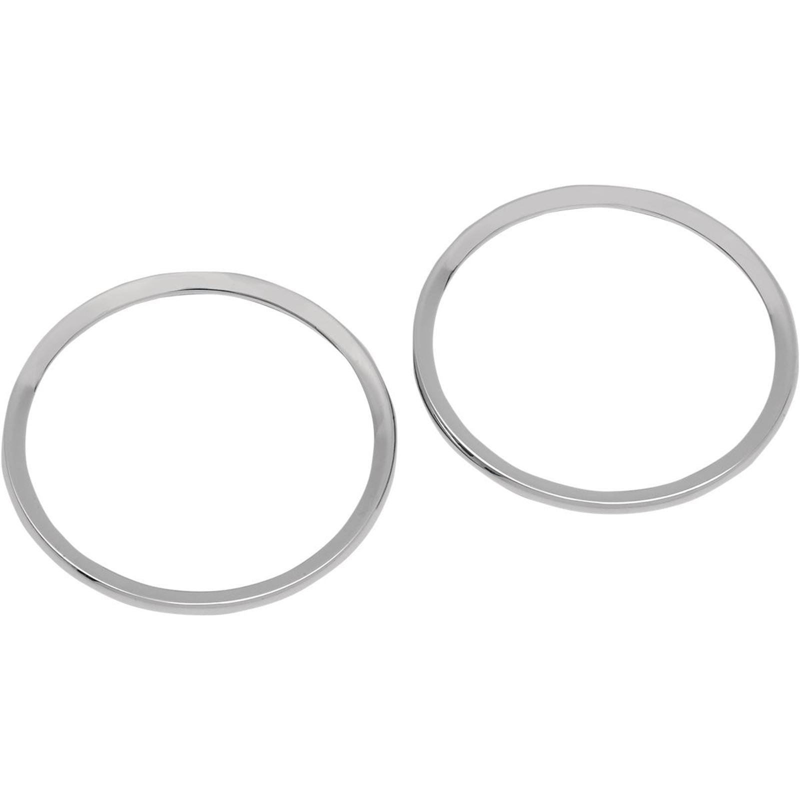 Drag Specialties Speaker Bezel - Chrome 2202-0063_254302