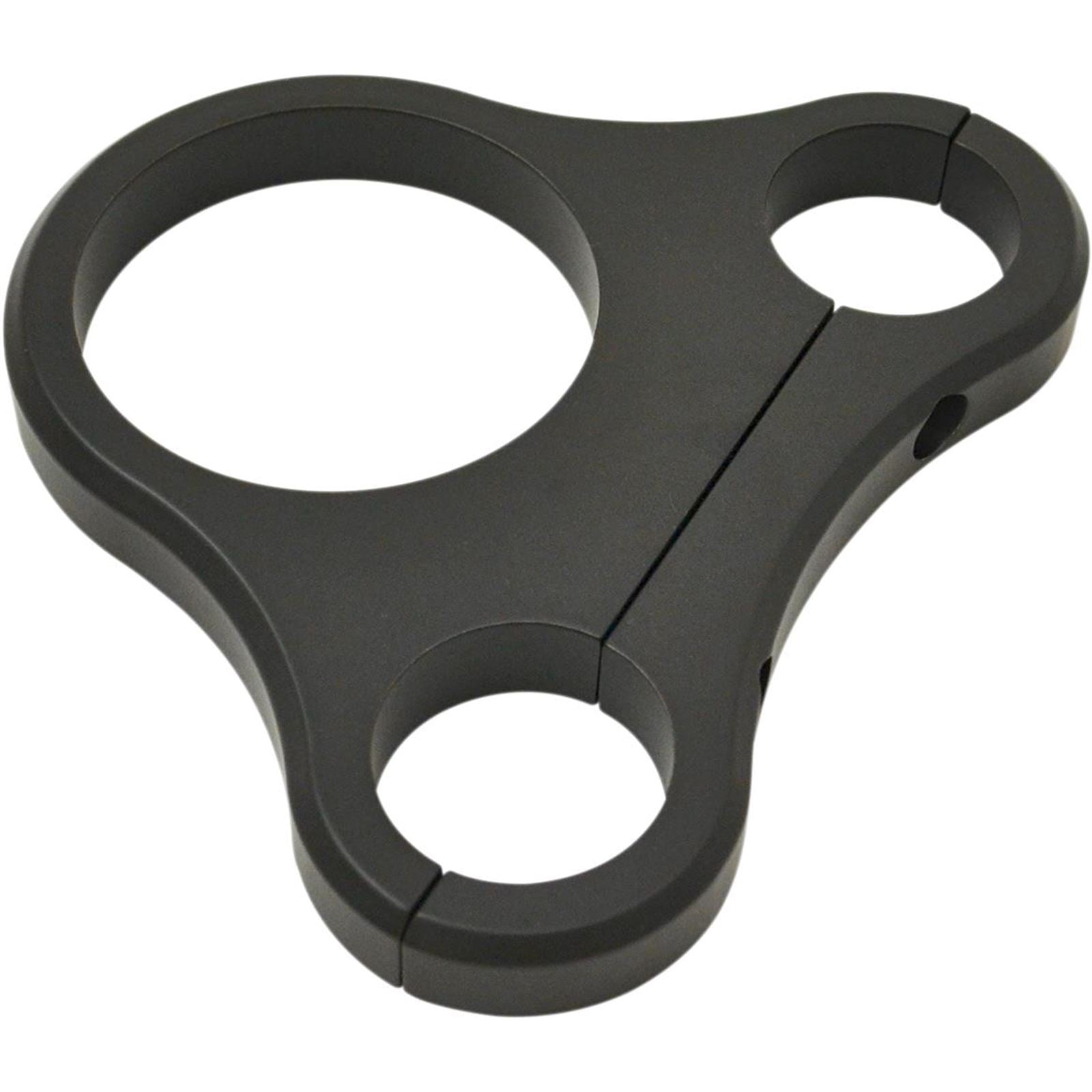 Drag Specialties 1.25" T-Bar Single Gauge Mount - Flat Black - For 2.375/2.4" Mini Gauge 2201-0203_254315