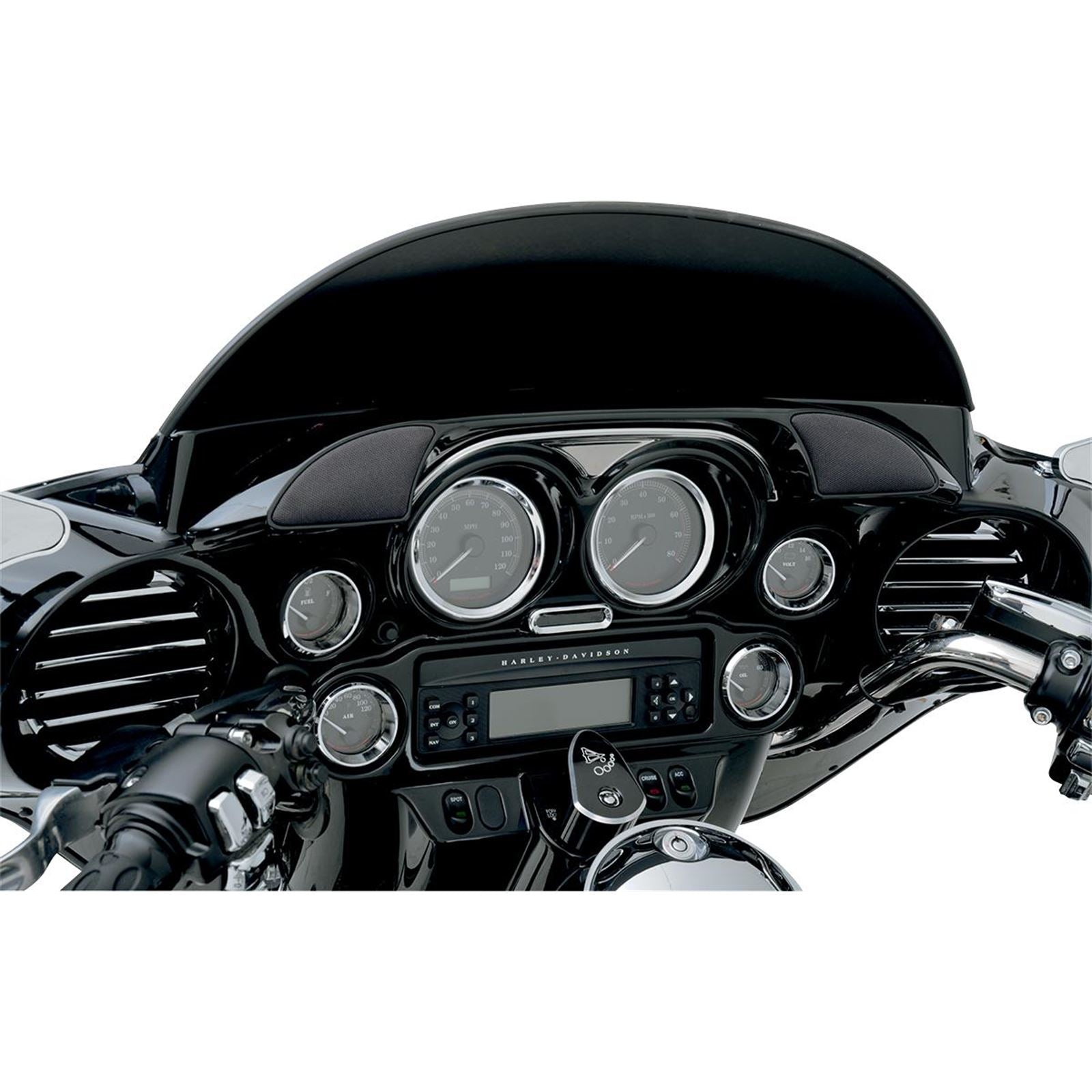 Drag Specialties Instrument Gauge Bezel - Chrome 2202-0059_254317