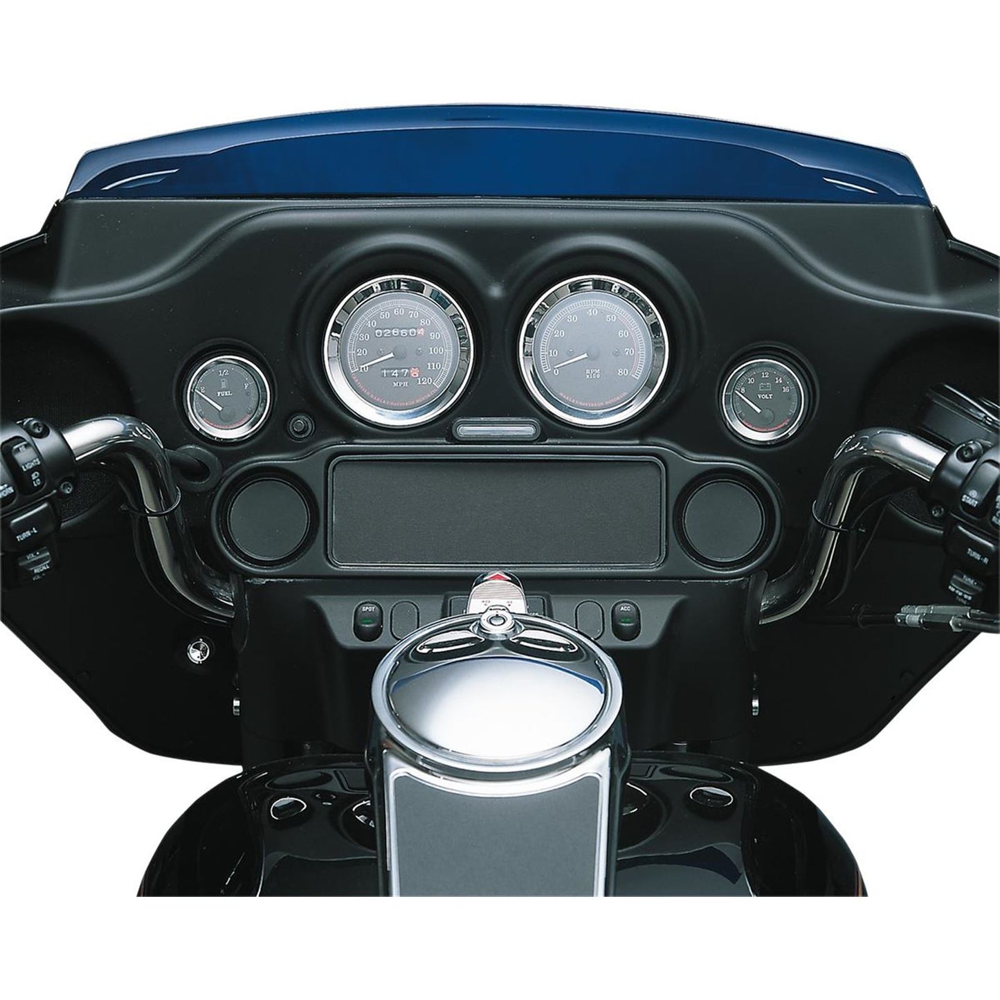 Drag Specialties Instrument Gauge Bezel - Chrome 2202-0060_254320