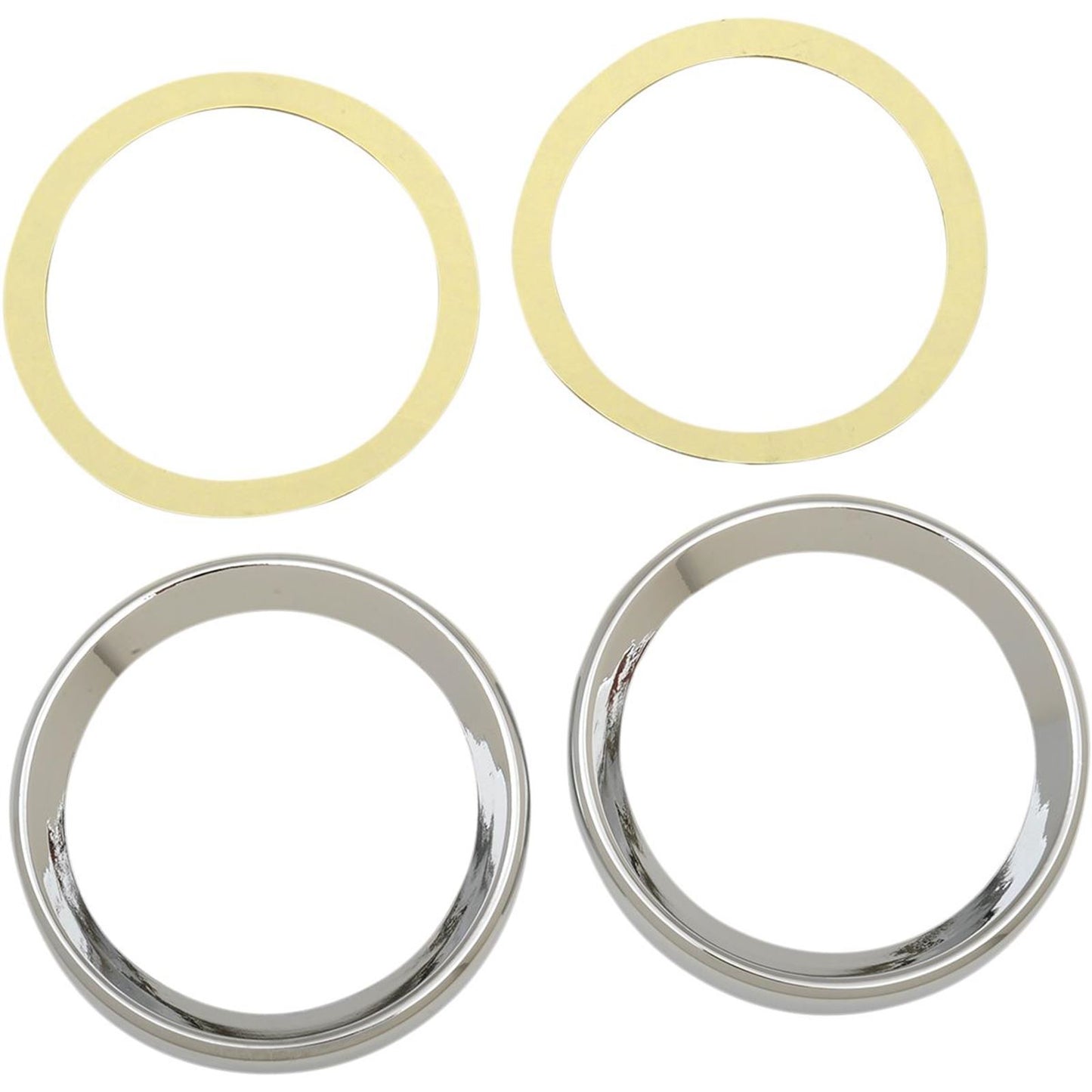 Drag Specialties Instrument Gauge Bezel - Chrome 2202-0060_254322