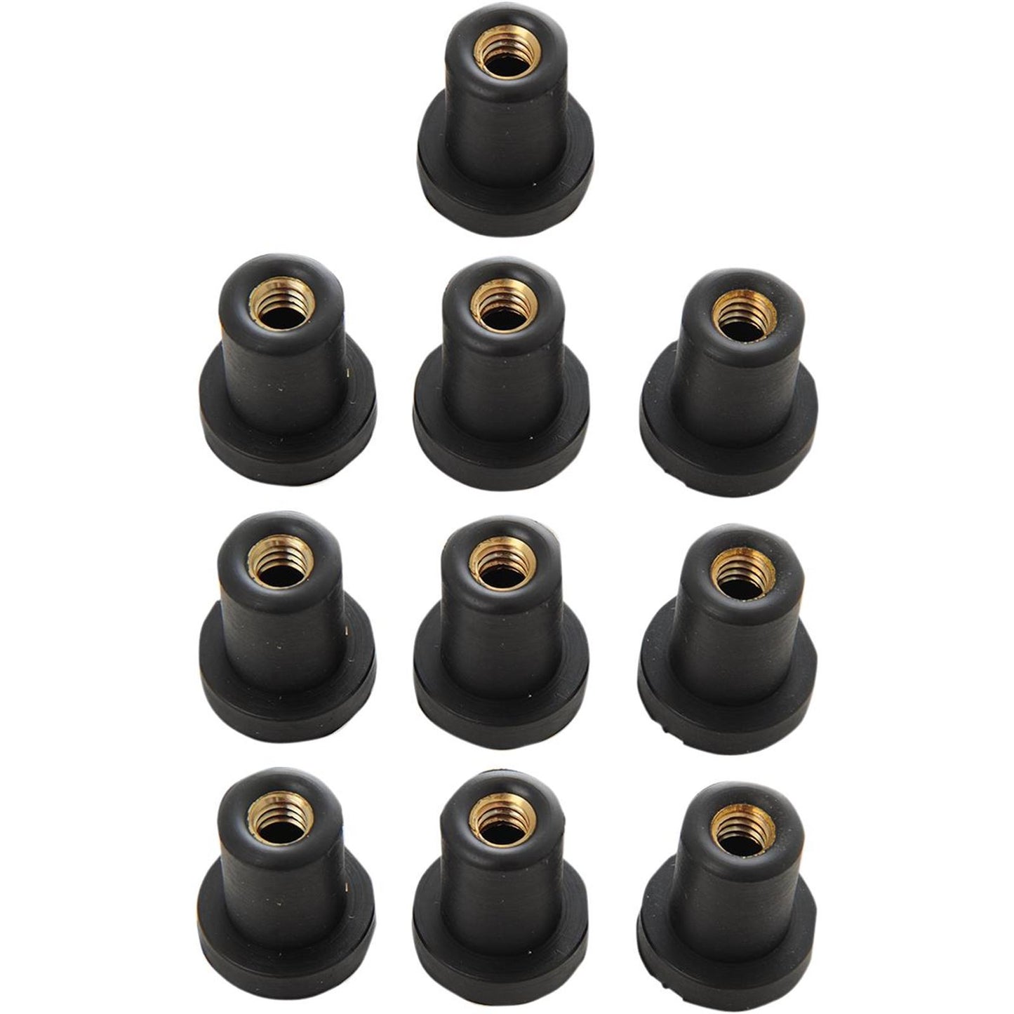 Drag Specialties Nut Well (8099)1/4-20 10/Pack 2404-0546_254357