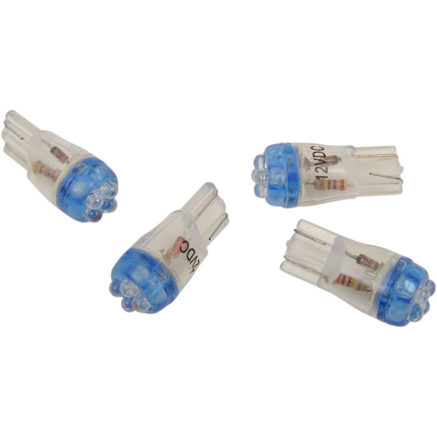 Drag Specialties Mini Wedge LED Bulbs - Blue 2060-0008_254391