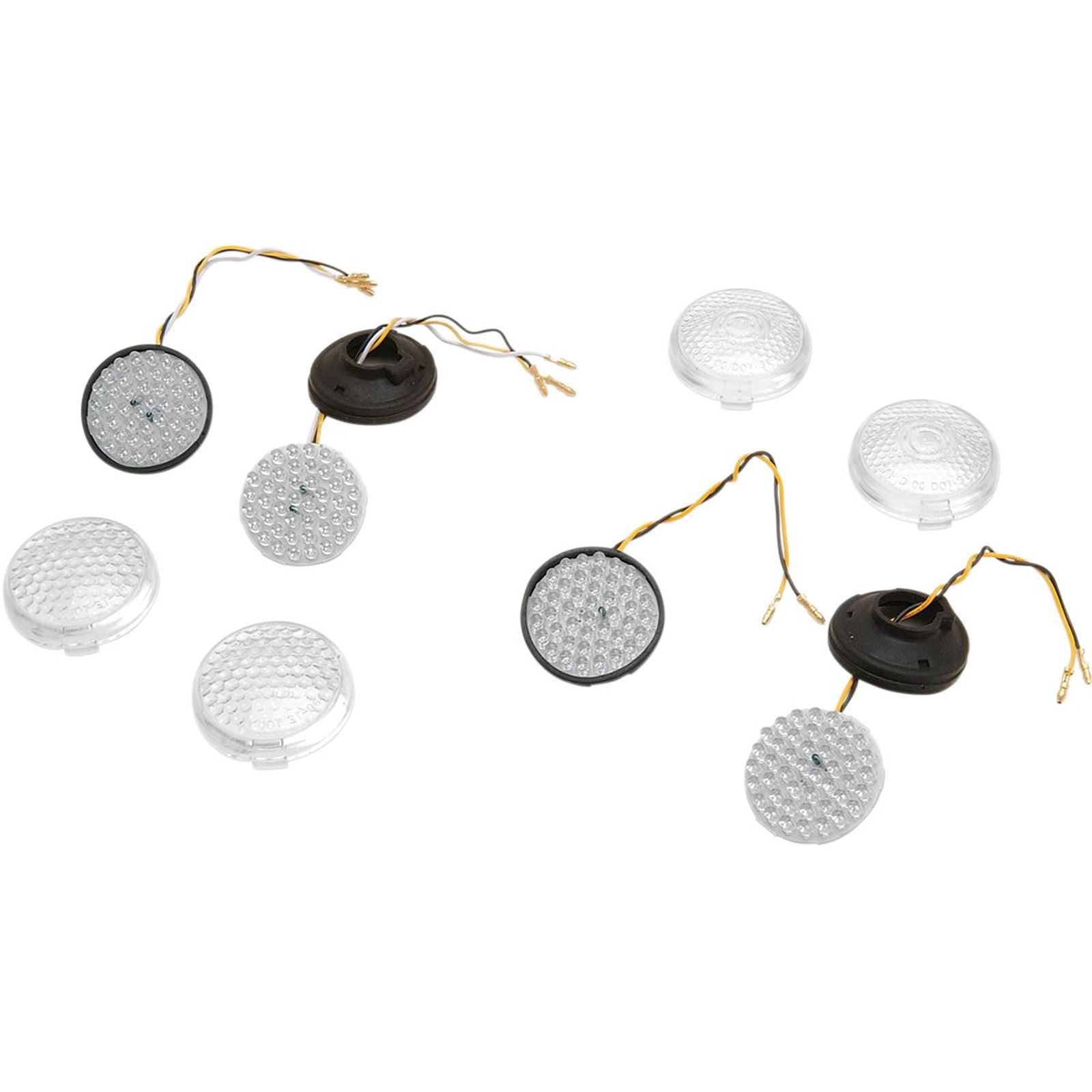 Drag Specialties Amber Deuce Style Signals - Front 2060-0013_254393
