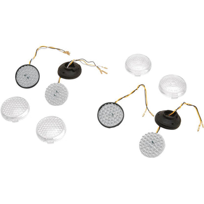Drag Specialties Amber Deuce Style Signals - Front 2060-0013_254393