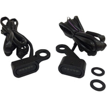 Drag Specialties LED Handlebar Marker Lights - XL - Black/Smoke 2040-2139_254396
