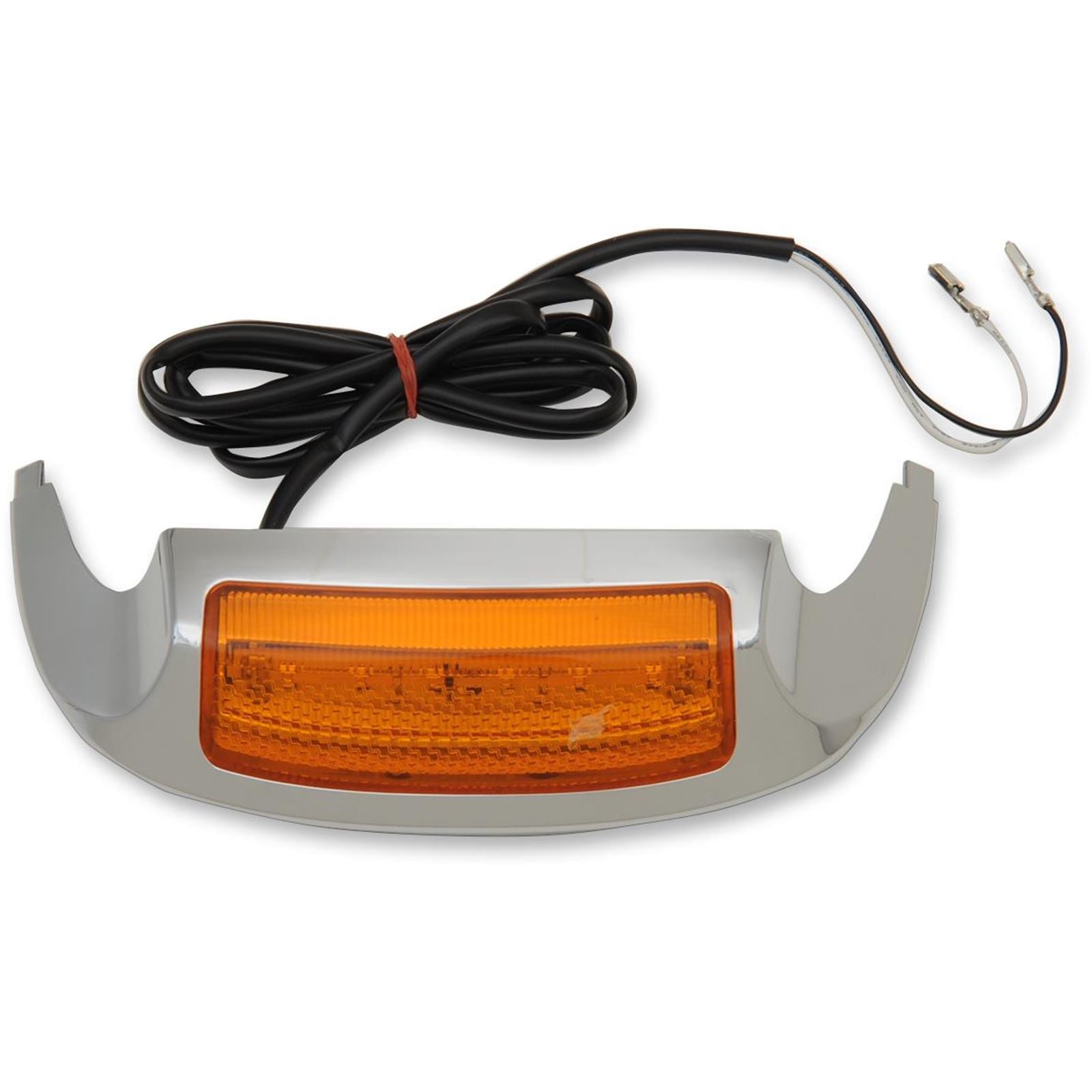 Drag Specialties Front Fender Tip Light - 14-17 FLT - Amber [MPN: 2040-1965]_254410