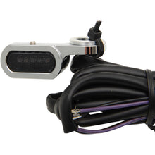 Drag Specialties LED Handlebar Marker Lights - Hydraulic Clutch - Chrome/Smoke 2040-2129_254414