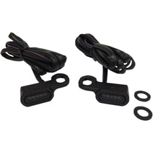 Drag Specialties LED Handlebar Marker Lights - Hydraulic Clutch - Black/Smoke 2040-2131_254417