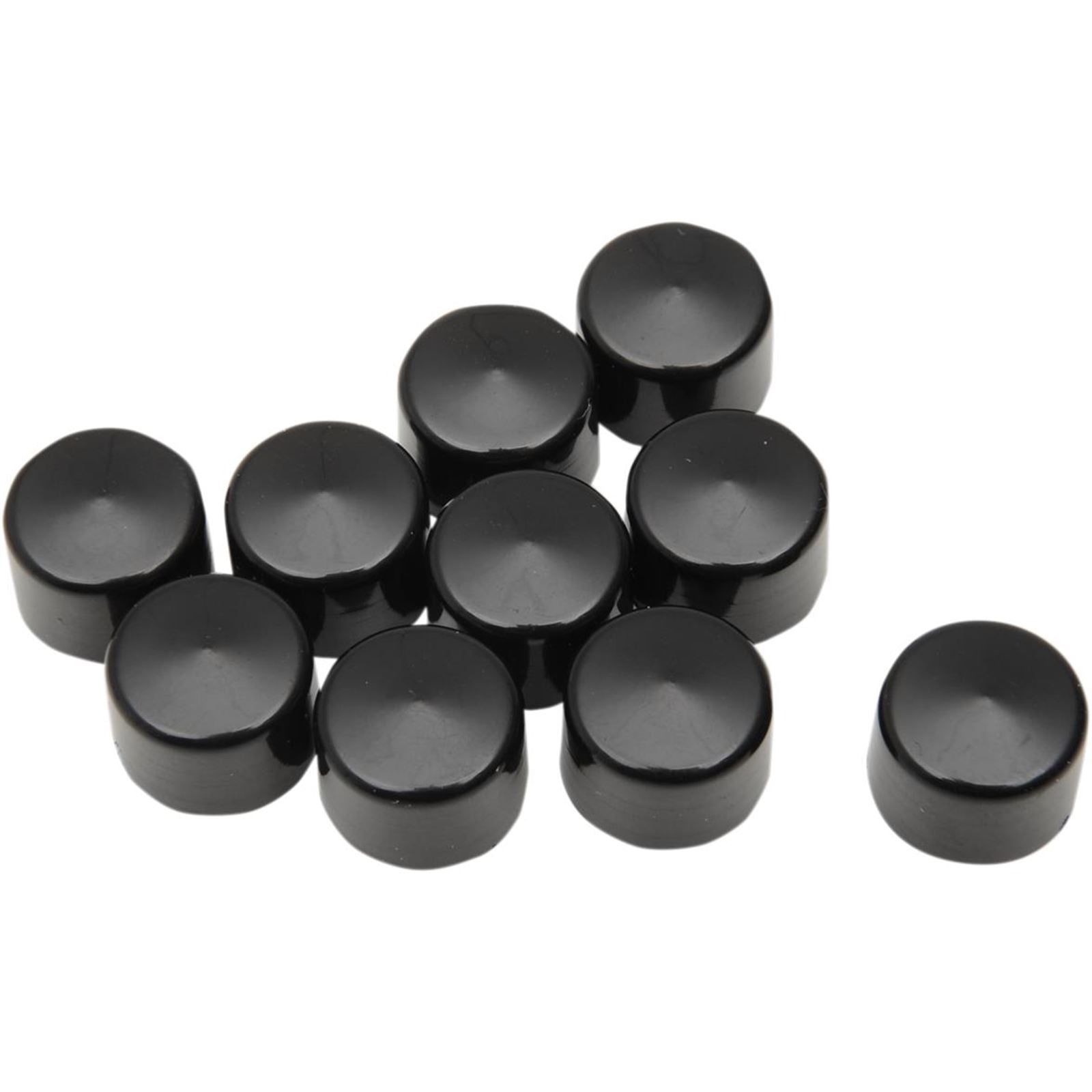 Drag Specialties Cover Bolt 1/4 Button Allen Black 2402-0153_254424