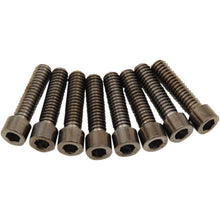 Drag Specialties Bolt Kit Milwaukee-Eight Lifter Black/Chrome Smooth 2401-1020_254487