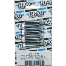 Drag Specialties Bolt Kit Milwaukee-Eight Transmission Bearing Knurled All Chrome 2401-0981_254499