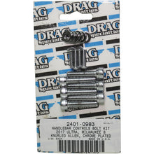 Drag Specialties Bolt Kit Milwaukee-Eight Handlebar Control Knurled All Chrome [MPN: 2401-0983]_254501