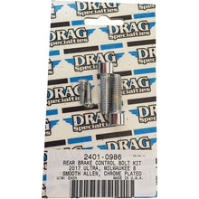 Drag Specialties Bolt Kit Milwaukee-Eight Rear Brake Smooth All Chrome 2401-0986_254505