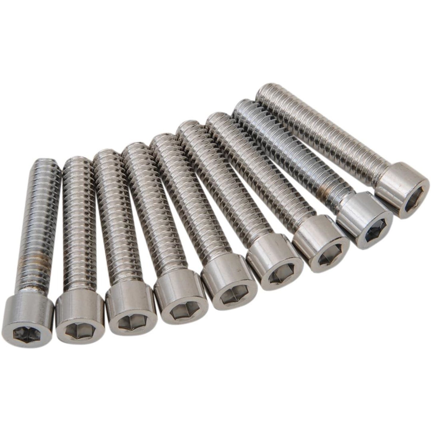 Drag Specialties Bolt Kit Milwaukee-Eight Camshaft Cover Smooth All Chrome 2401-0975_254507