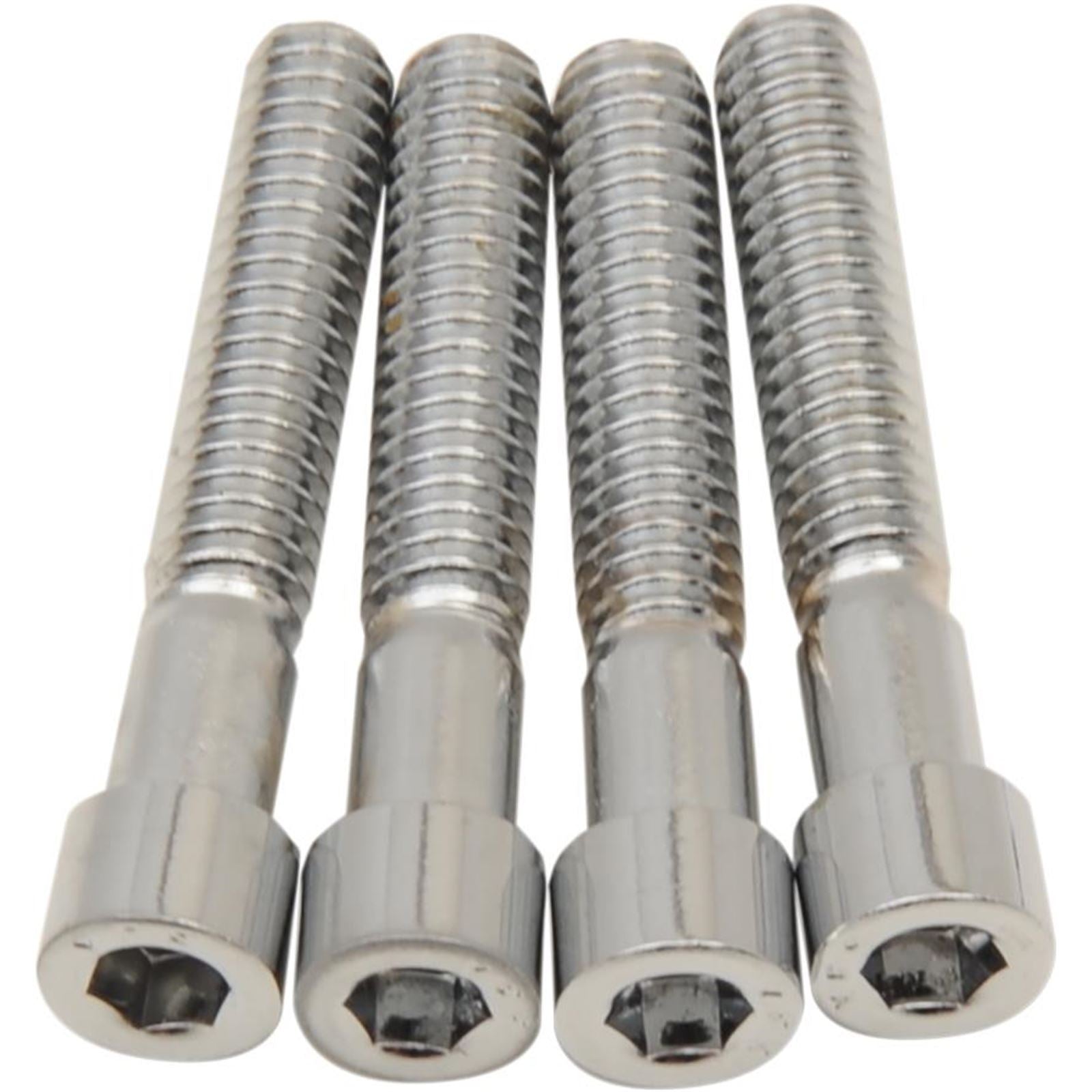 Drag Specialties Bolt Kit Milwaukee-Eight Transmission Side Smoothe All Chrome 2401-0980_254512