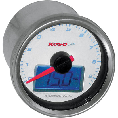 Koso Tachometer with Oil Pressure Gauge fits Harley-Davidson BB551B20_410258