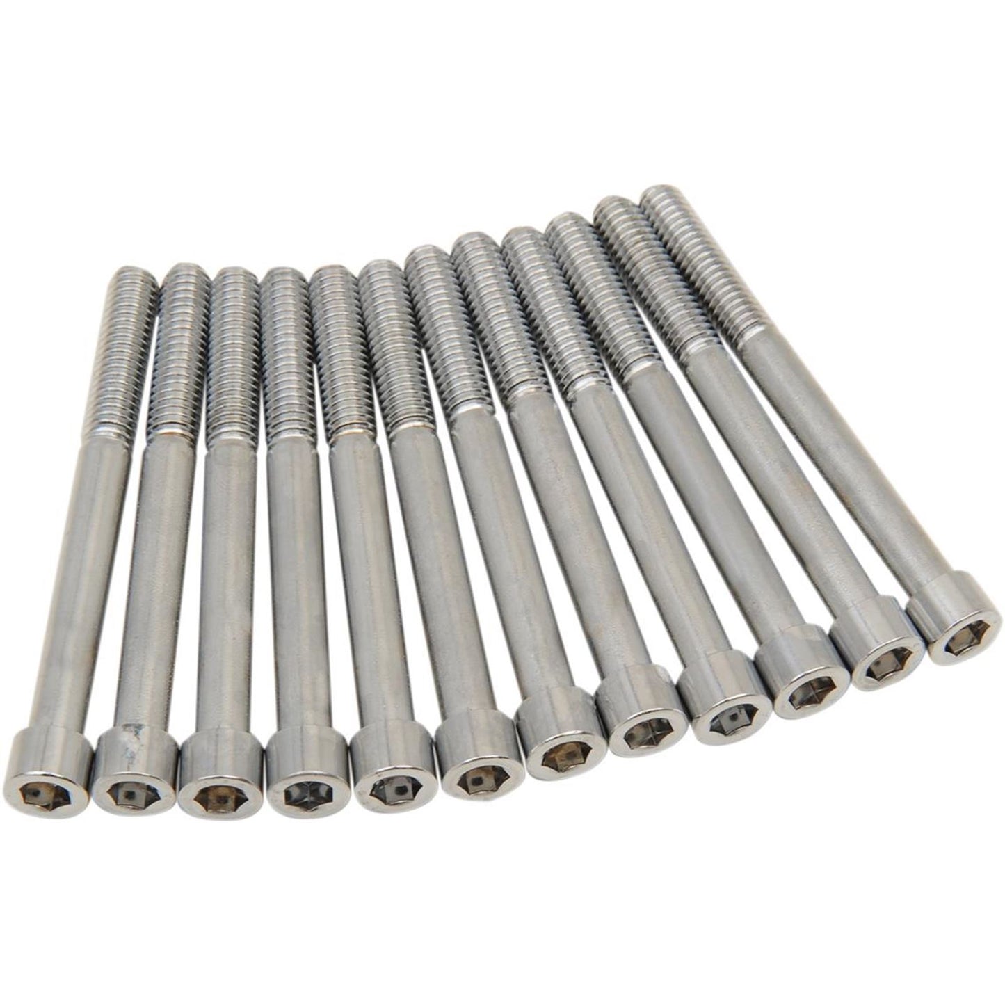 Drag Specialties Bolt Kit Milwaukee-Eight Crankcase Smooth All Chrome 2401-0973_254518