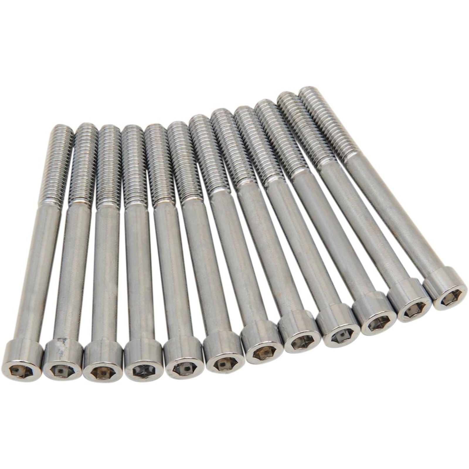 Drag Specialties Bolt Kit Milwaukee-Eight Crankcase Smooth All Chrome 2401-0973_254518