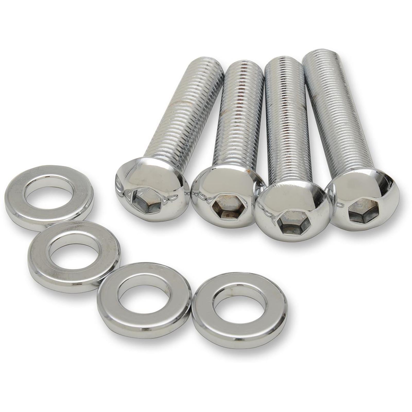 Drag Specialties Shock Mount Kit Chrome 2401-0942_254521