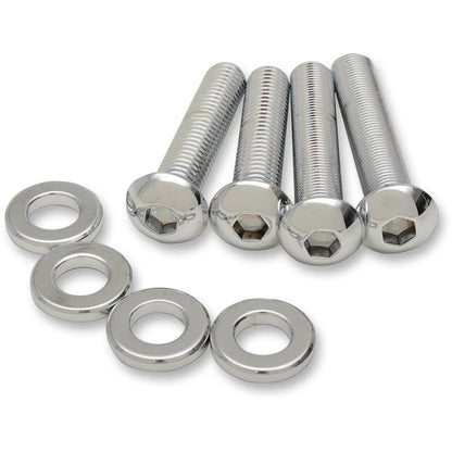Drag Specialties Shock Mount Kit Chrome 2401-0942_254521