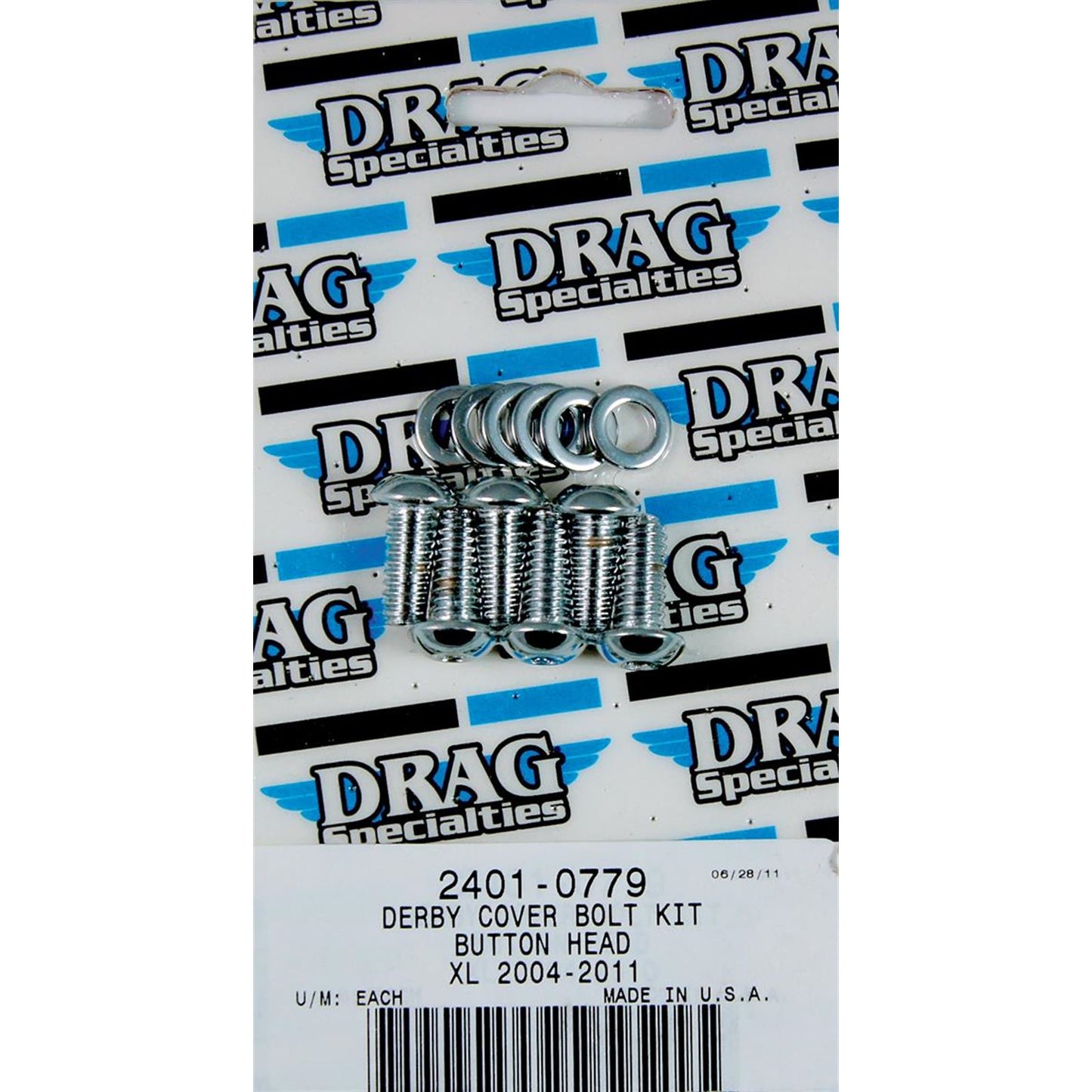 Drag Specialties Bolt Kit Derby Torx XL4-17 2401-0779_254547
